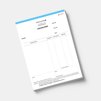 purchase order 訂貨單簿 NCR紙手寫單 (59)