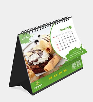 2025年企業座枱月曆 餐飲美食類215x148mm