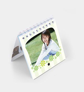 2025迷你挂曆設計 生活日記/綠色心情 - 個人掛曆 一本起印 90x90mm