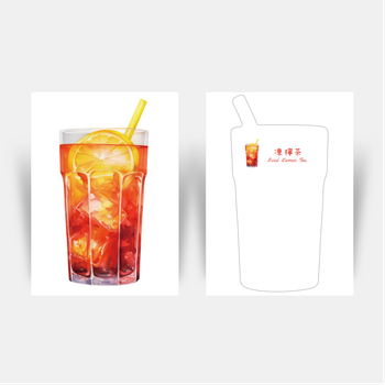 Iced Lemon Tea 明信片