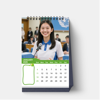 校園生活主題設計，青春活力人物與天文元素搭配 