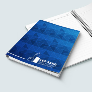 藍色現代線面幾何拼接