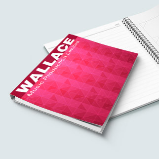 紅色現代線面幾何拼接