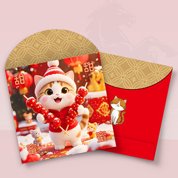 甜甜蜜蜜馬年利是封港版