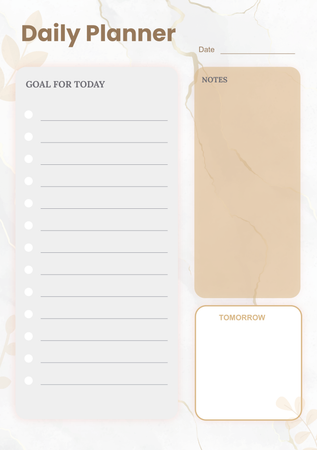 Daily Planner-正面-卡片設計-Design Easy