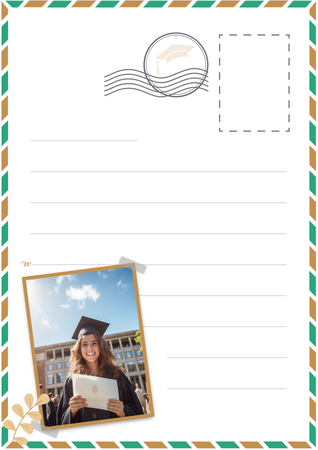 畢業明信片-背面-邀請卡設計-Design Easy