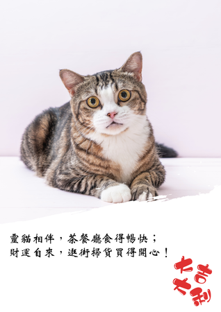 中國新年風格設計模板，紅金配色搭配吉祥元素 -背面-邀請卡設計-Design Easy