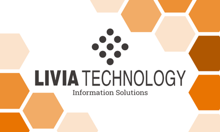 咭片設計-白底橙色科技感(橫向卡片)-正面-卡片設計-Design Easy