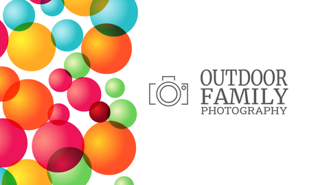 咭片設計-彩色現代時尚(橫向卡片)-正面-卡片設計-Design Easy