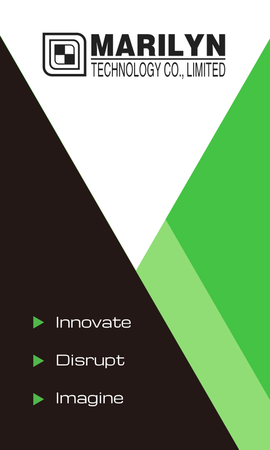 名片設計-黑綠交錯現代簡約(豎向卡片)-正面-卡片設計-Design Easy