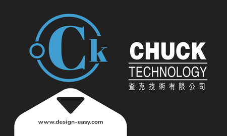 名片設計-黑白藝術(橫向卡片)-正面-卡片設計-Design Easy