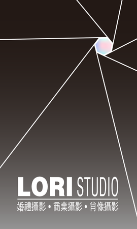 咭片設計-黑色視覺動感(豎向卡片)-正面-卡片設計-Design Easy