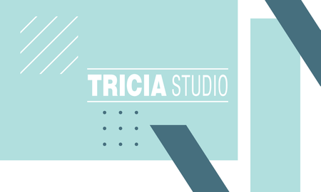 咭片設計-墨綠現代簡約(橫向卡片)-正面-卡片設計-Design Easy