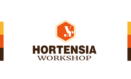 咭片設計-白底暖色條形現代簡約風名片(橫向卡片)-正面-卡片設計-Design Easy