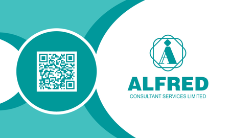 卡片設計-藍色資源顧問(橫向卡片)-正面-卡片設計-Design Easy