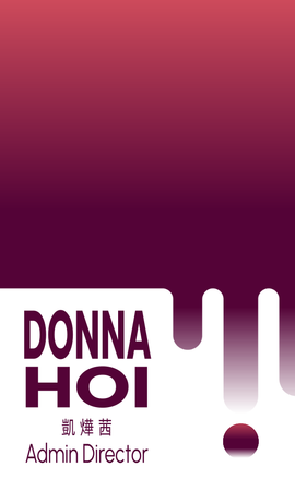 咭片設計-深紅創意(豎向卡片)-正面-卡片設計-Design Easy