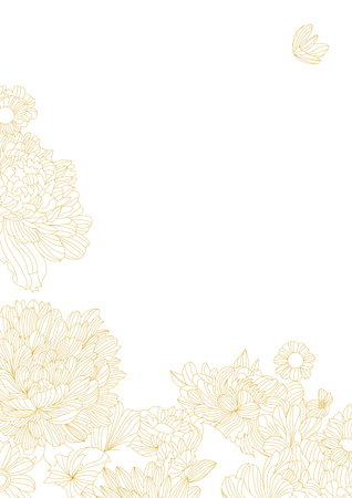 花開富貴-背面-邀請卡設計-Design Easy