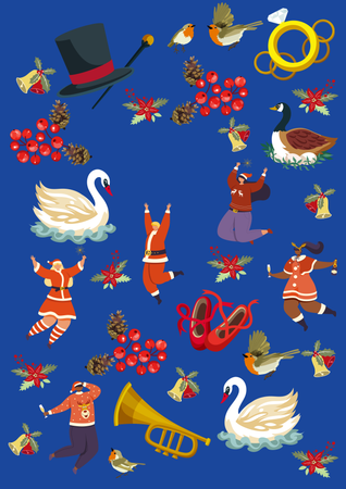 聖誕好運卡-正面-邀請卡設計-Design Easy