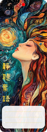 靜聽葉語-背面-卡片設計-Design Easy