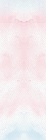 清新文藝粉色葉花圖案書籤-背面-卡片設計-Design Easy