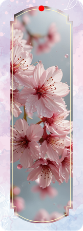 甜美可愛風書籤-正面-卡片設計-Design Easy