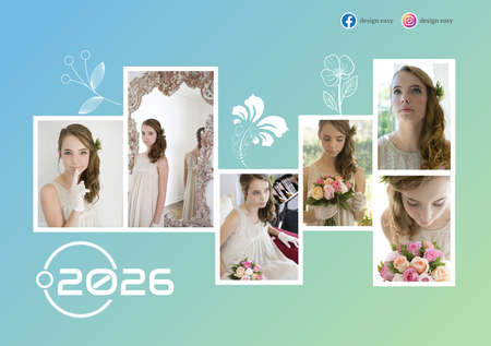 2026相冊年曆卡-背面-年曆卡設計-Design Easy