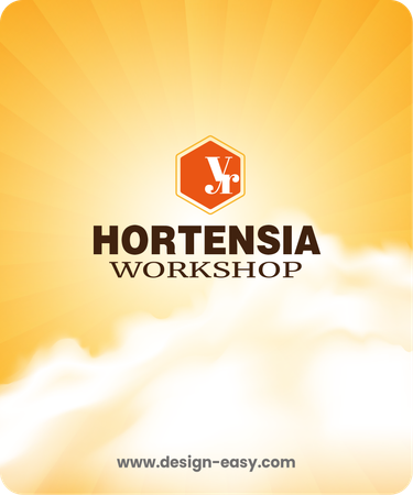 2026年曆卡 橙色發光漸變 calendar card-背面-年曆卡設計-Design Easy