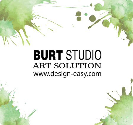 2026年曆卡 綠色墨痕藝術風 calendar card-背面-年曆卡設計-Design Easy