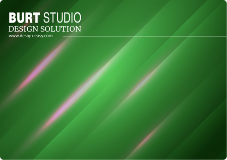 2026年曆卡 藍色漸變光束線條 calendar card-背面-年曆卡設計-Design Easy