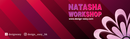 2026年曆卡 摺叠卡 紅色條紋漸變花紋底  180mm x 54mm calendar card-背面-年曆卡設計-Design Easy