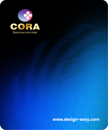 2026年曆卡 藍色線條漸變 calendar card-背面-年曆卡設計-Design Easy