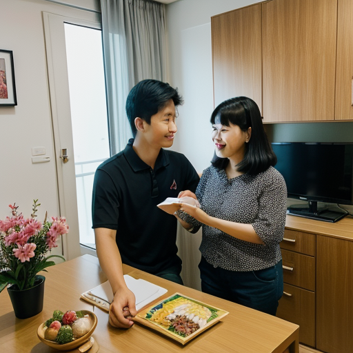 At home, Hong Kong’s mother said to her brother